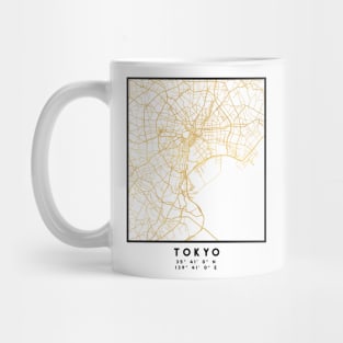 TOKYO JAPAN CITY STREET MAP ART Mug